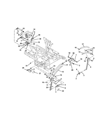 Steering levers/linkages