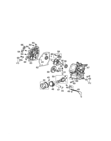 Short block/crankshaft