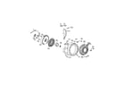 MTD 170-T0B blower housing/recoil starter diagram