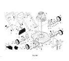 Poulan PXT22 (96116000800) lawn mower diagram