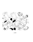 Engine/housing/handle