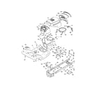 Ariens A18KG42 (96046000100) chassis diagram
