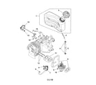 Ariens A173K22 (96146000500) fuel system diagram