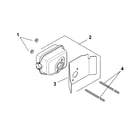 Ariens A173K22 (96146000500) exhaust diagram