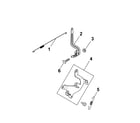 Ariens A173K22 (96146000500) engine controls diagram