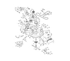 Ariens A2042YT (96046001600) mower deck diagram