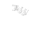 Ariens 96046001600 wheels and tires diagram