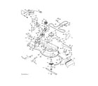 Ariens A20K46YT (96046000300) mower deck diagram