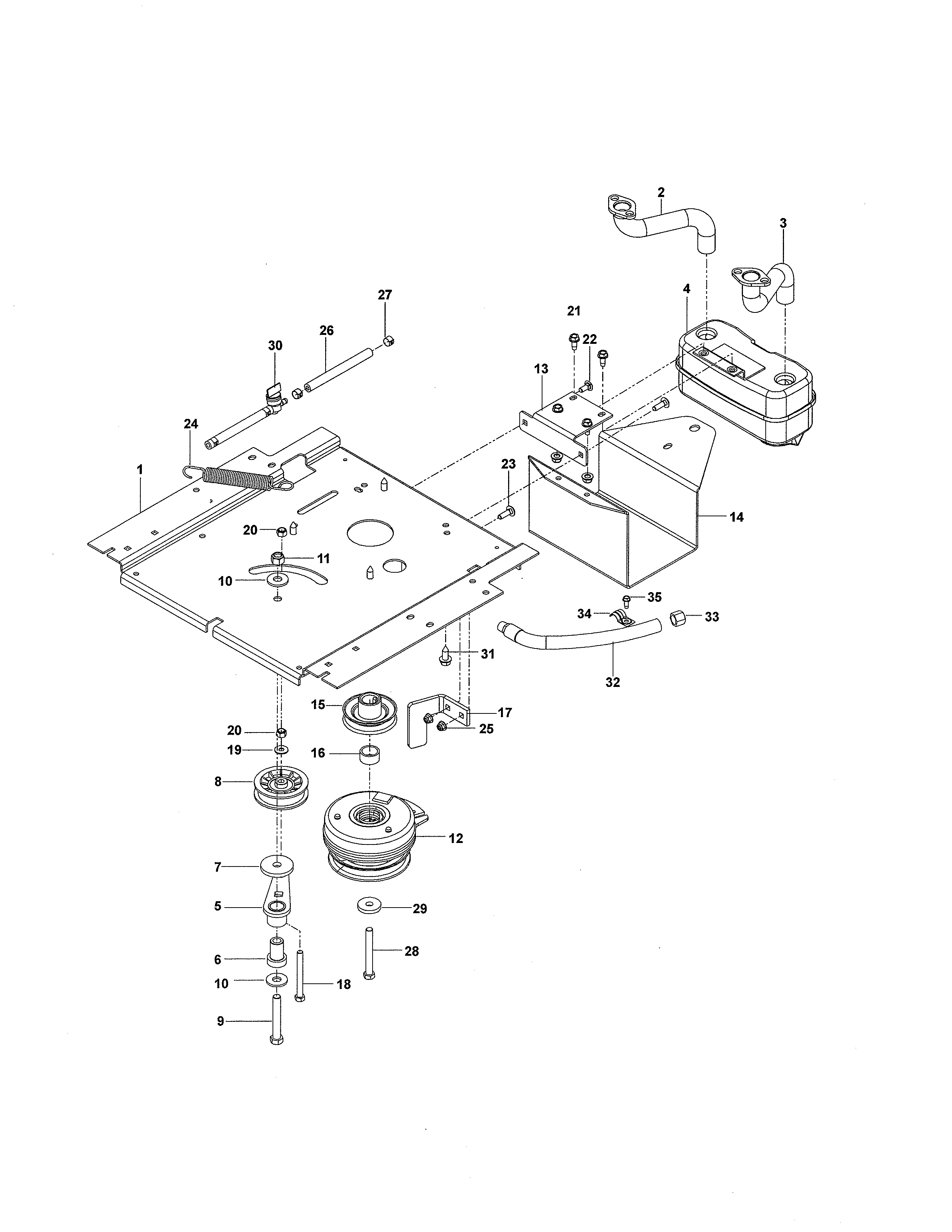 ENGINE PLATE-965882101,965882301