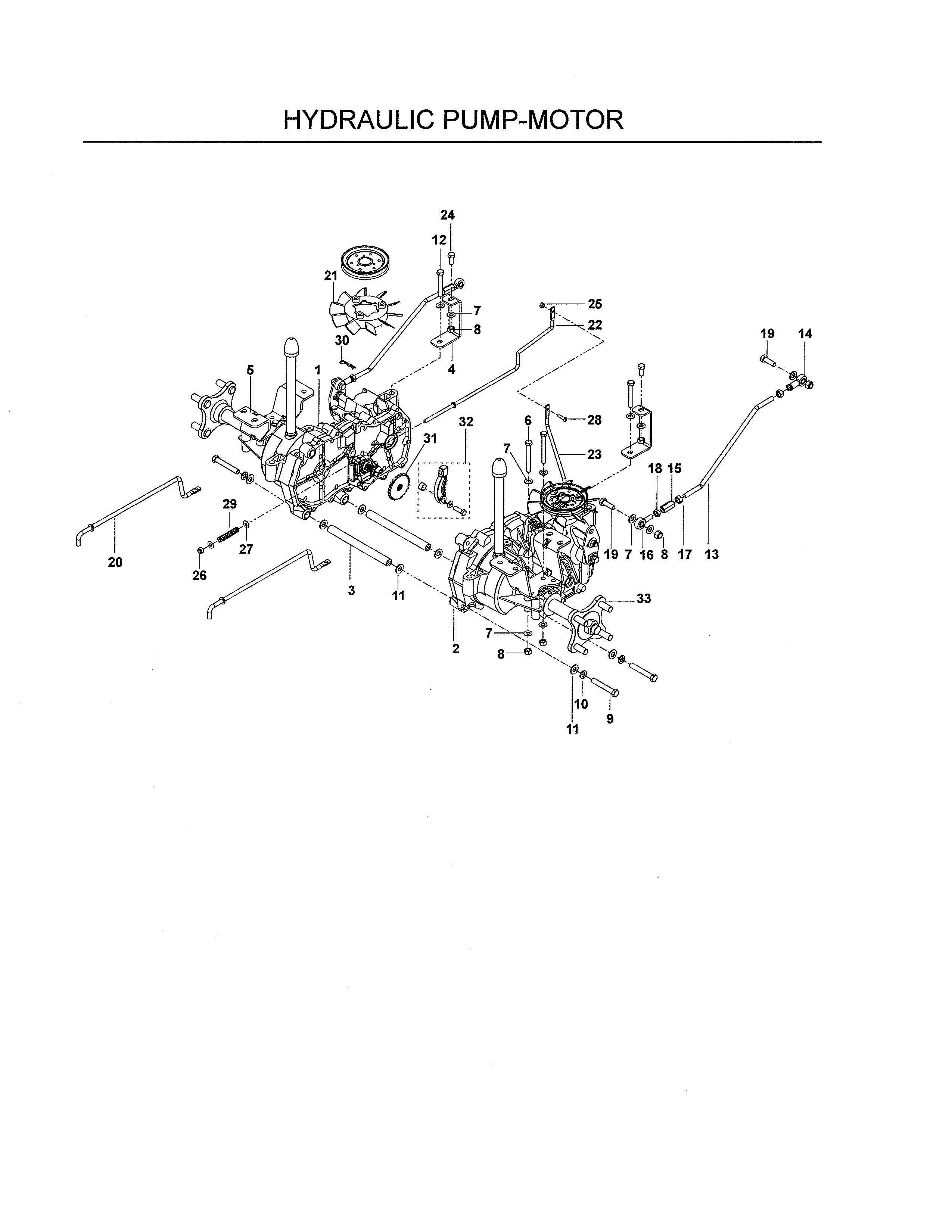 HYDRAULIC PUMP-MOTOR