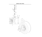 Dixon 965882401 wheels and tires diagram