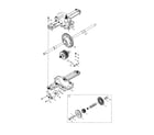 MTD 13A1762F029 drive shaft/differential diagram