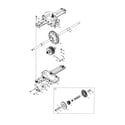 MTD 13RL771H029 drive shaft/differential diagram