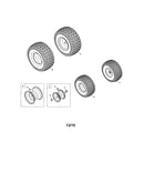 Front & rear wheels