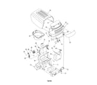 MTD 13AJ771G713 bumper/hood diagram