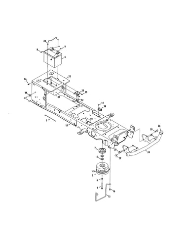 Frame/electrical/pto
