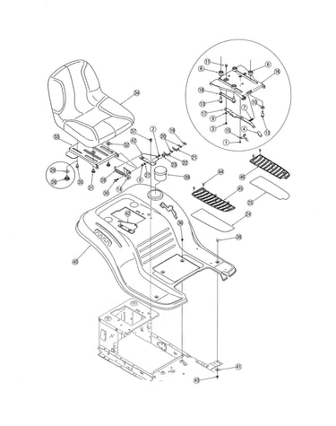 Seat/fender