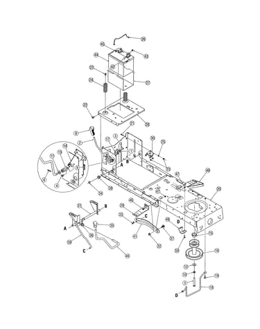 Frame/battery