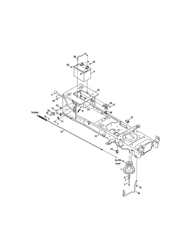 Frame/electrical/pto