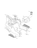 Fender/fuel tank