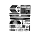 Cub Cadet 13AX91AT056 decals-ltx1045 diagram