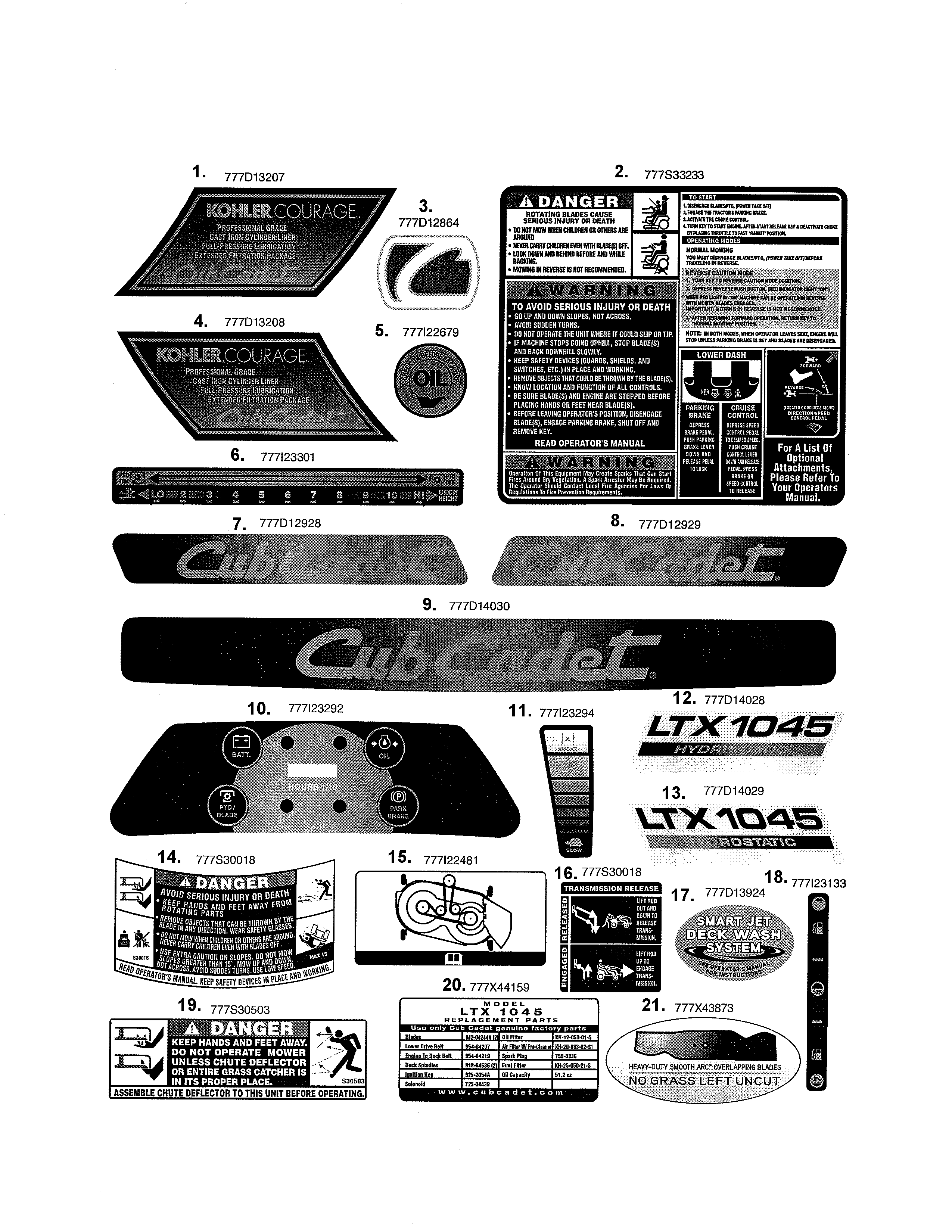 Decals-ltx1045