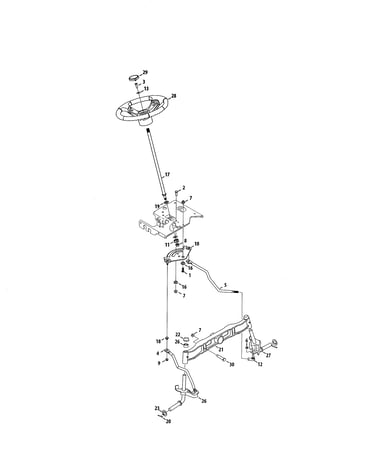 Steering/front axle
