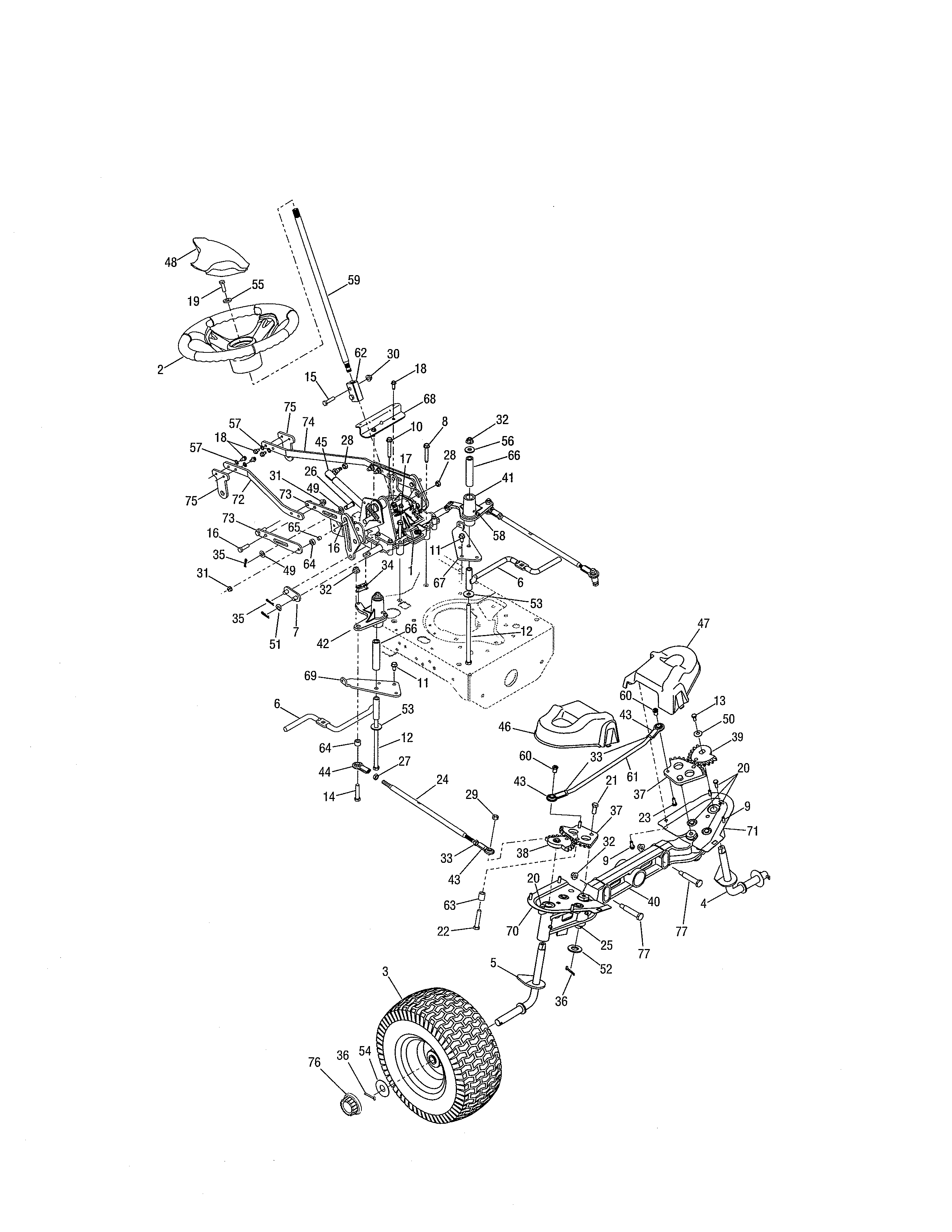 STEERING CONTROLS/FRONT AXLE