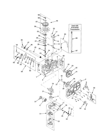 Rh transmission