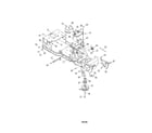 Cub Cadet 17RF9BKH756 frame/pto/battery diagram