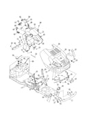 Hood/dash panel/fuel tank