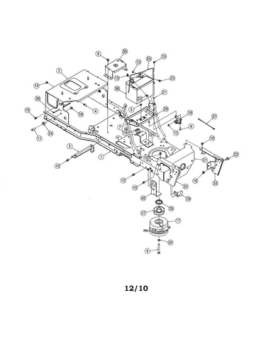 Frame/pto/battery