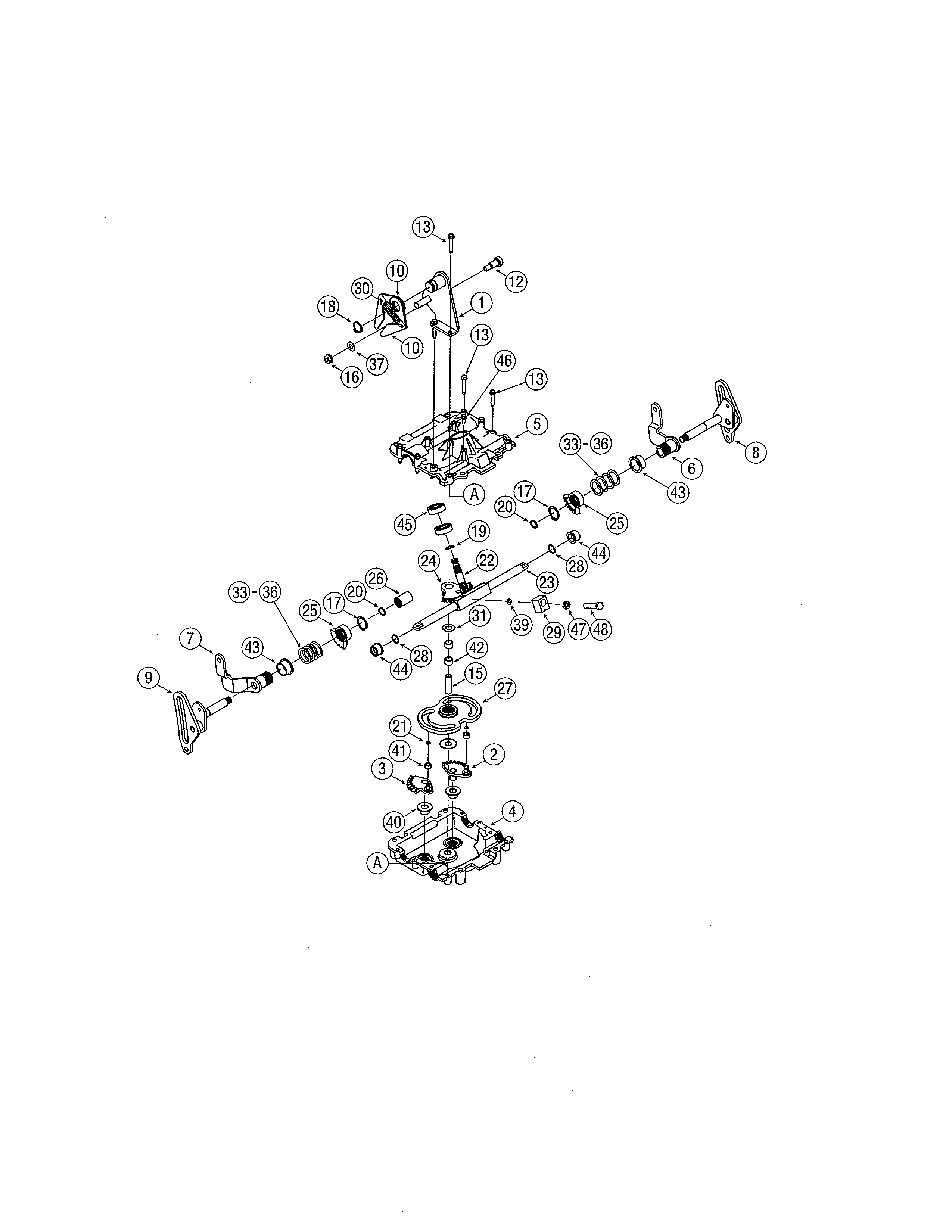 Steering gear box