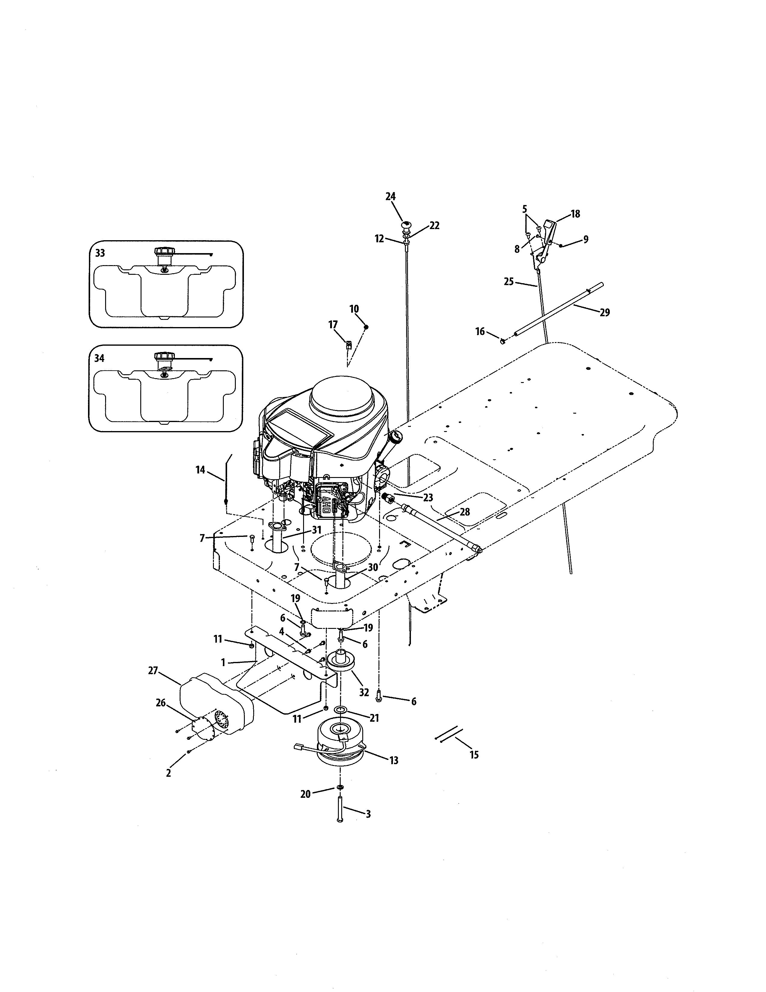 Fr691-s04/s05 engine connection