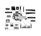 Cub Cadet 17AI2ACP056 decals diagram