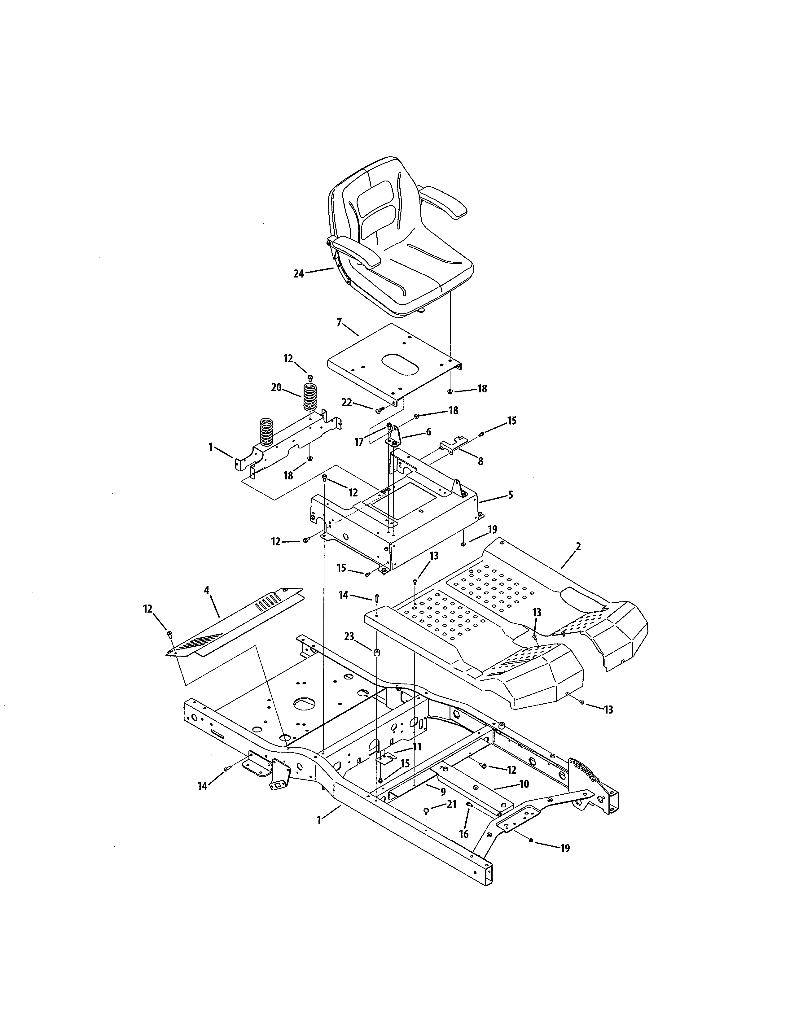 Seat/frame