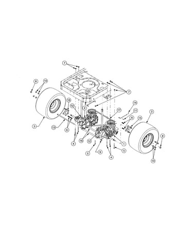 Rear drive/wheels