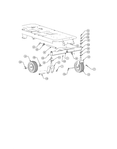 Front axle