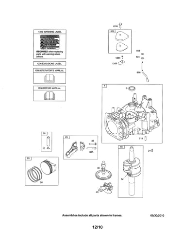 Crankshaft/cylinder