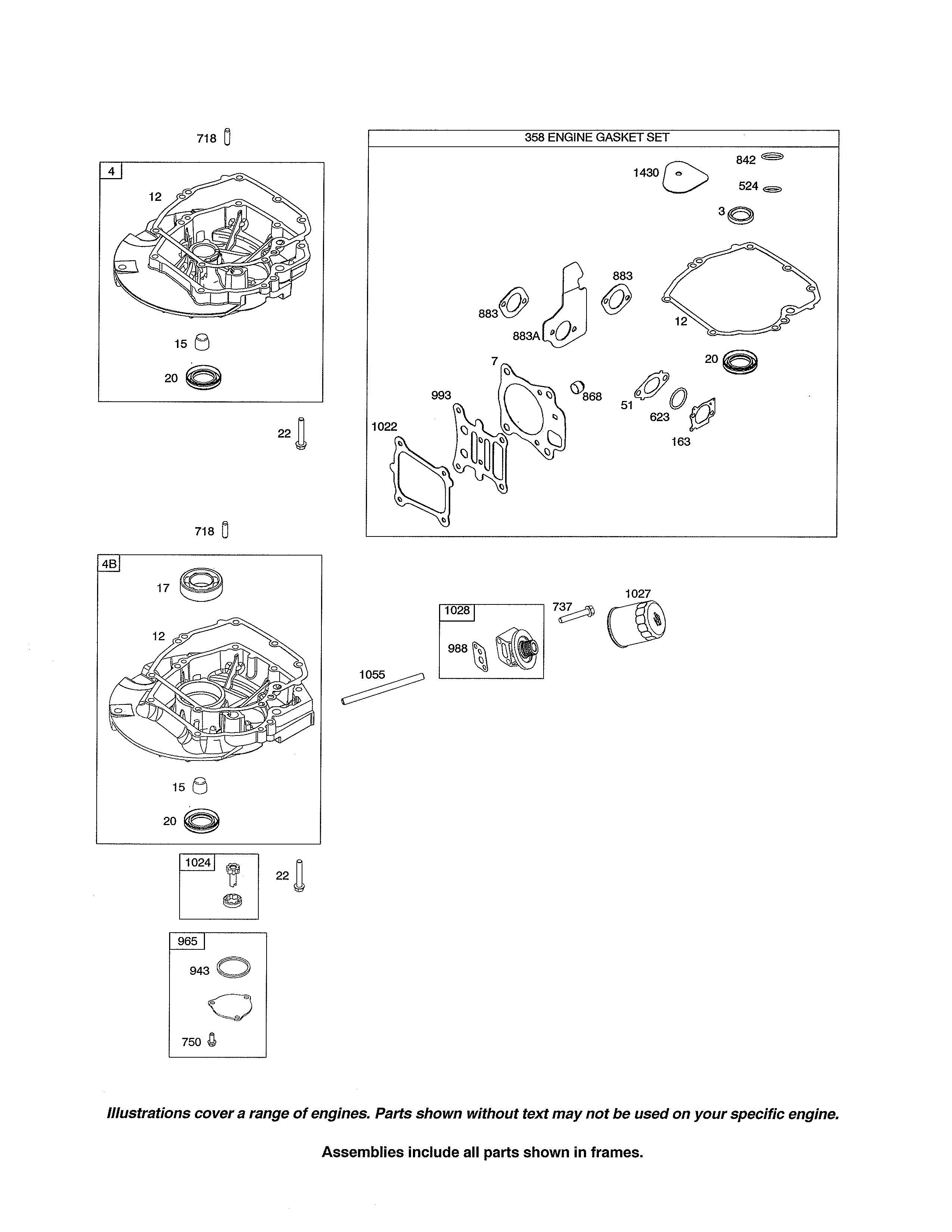 Sump-engine