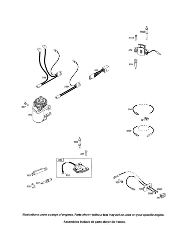 Starter motor/armature-magneto