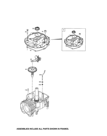 Sump-engine
