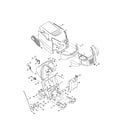 Craftsman 247288850 hood & bumper diagram