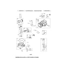 Craftsman 247288862 cylinder/crankshaft/sump diagram