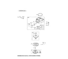 Briggs & Stratton 331877-0869-G5 blower housing/flywheel diagram