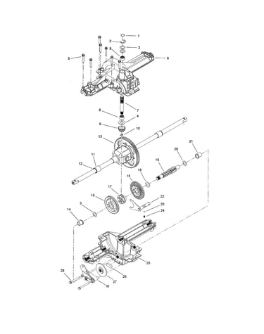 Single speed transmission