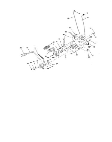 Brake/traction pedal