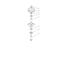 Single pulley spindle assembly