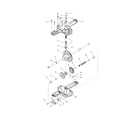 Toro 13AP60RP744 (1A096B50000 AND UP) single speed transmission diagram