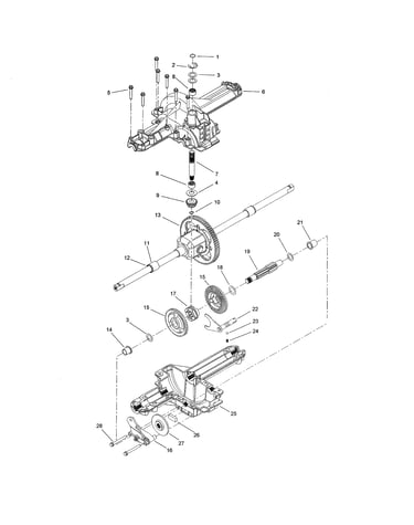 Single speed transmission